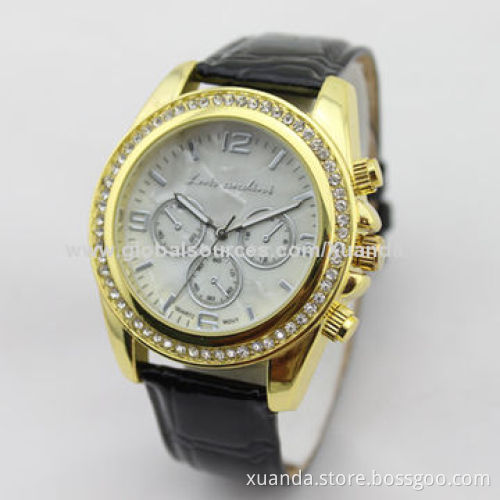 Fashion watch for men, suitable for gift, good-quality leather